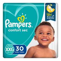 FRALDA PAMPERS CONFORT SEC XXG - 30 UNIDADES - 1