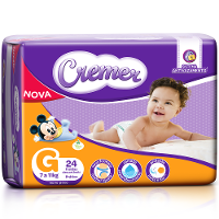 FRALDA CREMER G C/24 UNIDADES - 1