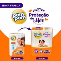 FRALDA POM POM DERMA PROTEK XG - 20 UNIDADES - 3
