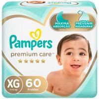 Fralda Pampers Premium Care XG 60 Unidades - 1