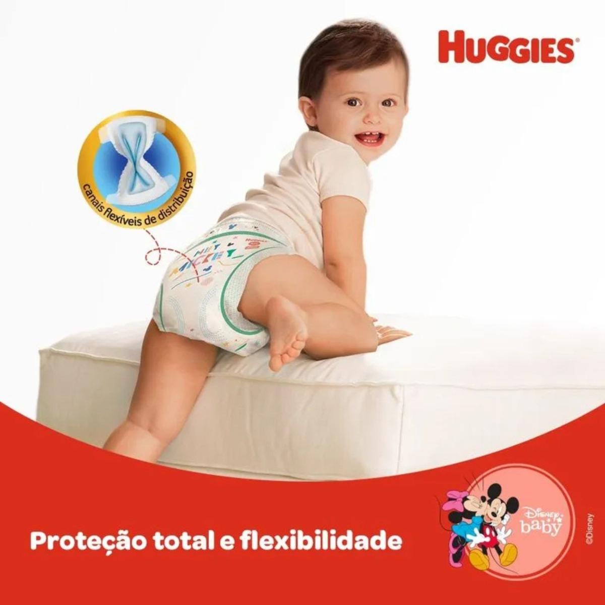 Fraldas Huggies Supreme Care Hiper M Com 66 Unidades - 4