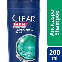 SHAMPOO ANTICASPA CLEAR MEN LIMPEZA DIÁRIA 2 EM 1 200ML - 2