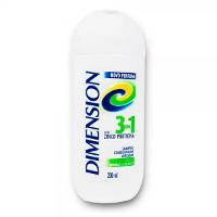 SHAMPOO DIMENSION ANTICASPA 3 EM 1 CABELOS OLEOSOS 200ML - 1