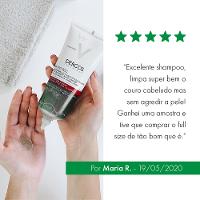 SHAMPOO ESFOLIANTE ANTICASPA COM ÁCIDO SALICÍLICO VICHY DERCOS MICROPEEL 150ml - 6