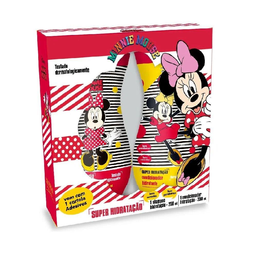 KIT NUTRIEX SHAMPOO 250ML + CONDICIONADOR 230ML MINNIE HIDRATANTE -  2 PRODUTOS - 1