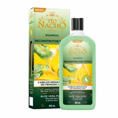 SHAMPOO TIO NACHO RECONSTRUTOR TOTAL 415ML