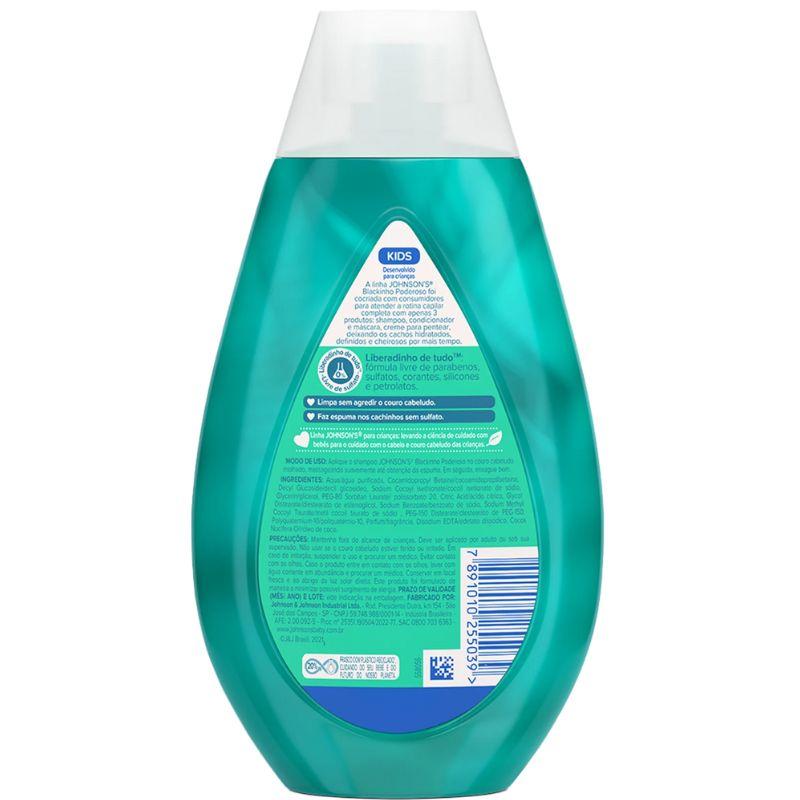 Shampoo Johnsons Baby Blackinho Poderoso 400ml - 2