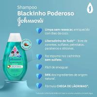 Shampoo Johnsons Baby Blackinho Poderoso 400ml - 3