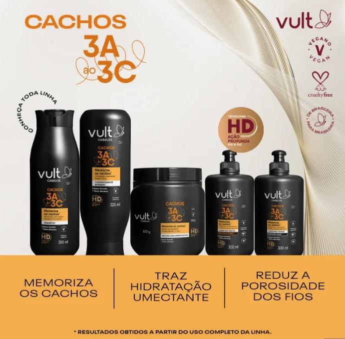 Condicionador Intensivo Vult Cabelos Cachos 3A a 3C 325ml - 3