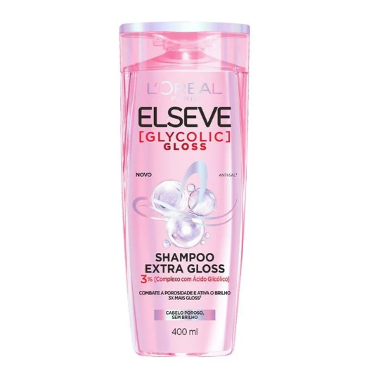 Shampoo Elseve Glycolic Gloss 400ml - 1
