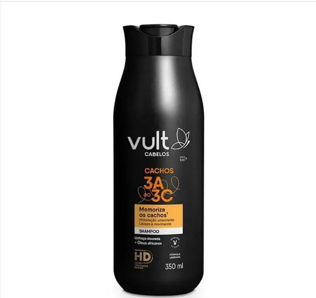 Shampoo Vult Cabelos Cachos 3A a 3C 350ml - 1