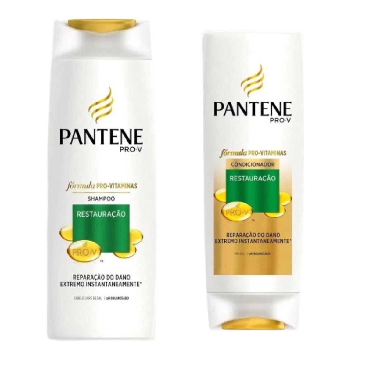 Pantene Kit Restauração Pro-V Shampoo 350ml + Condicionador 175ml - 2
