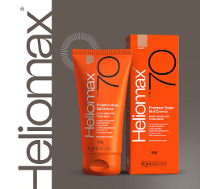 Protetor Solar Gel Creme Facial Heliomax FPS 70 Tom Médio Escuro 50g - 3