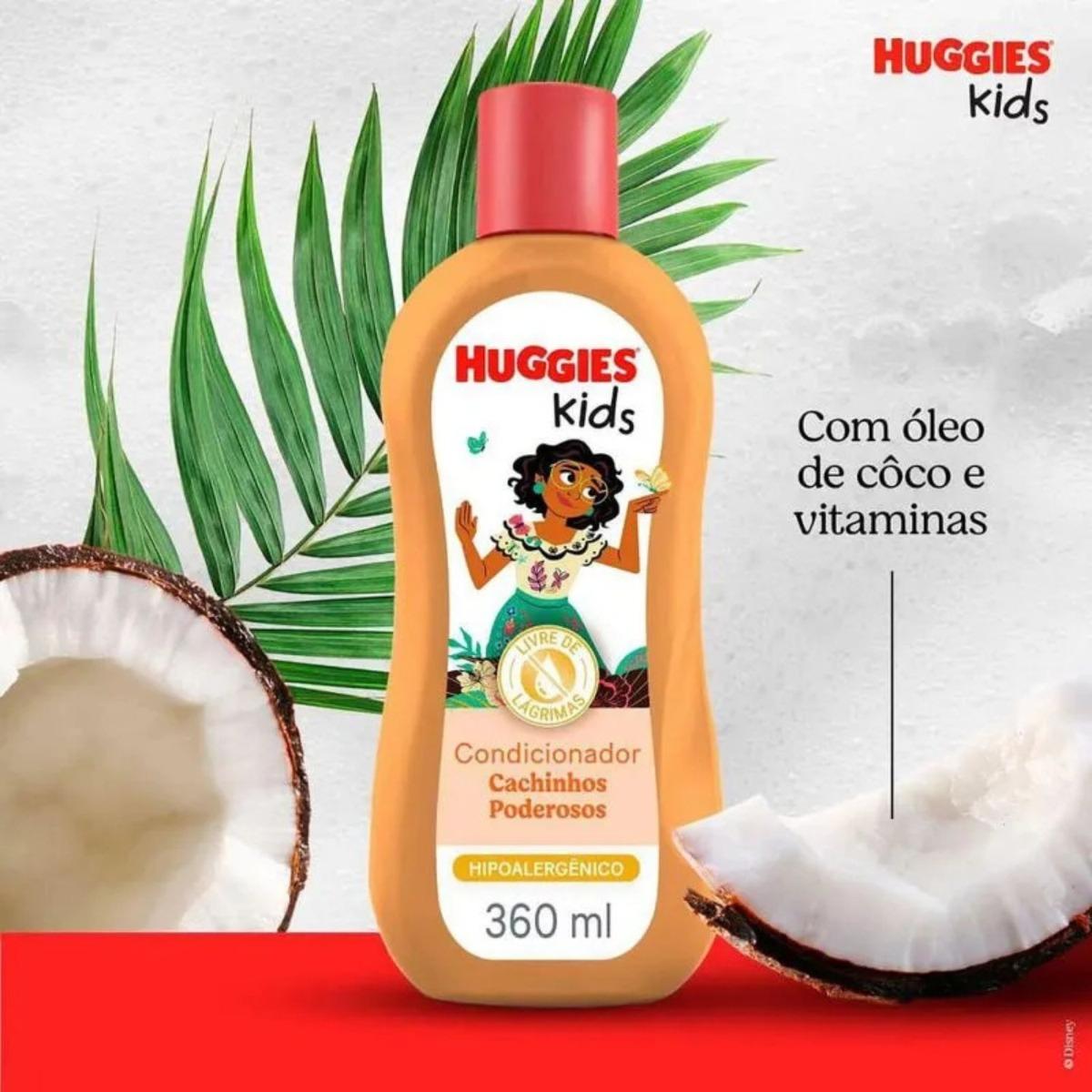 Condicionador Huggies Cachos Kids 360ml - 4