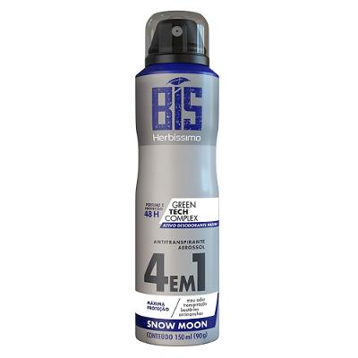 DESODORANTE AEROSSOL HERBÍSSIMO BIS SNOW MOON 150ML