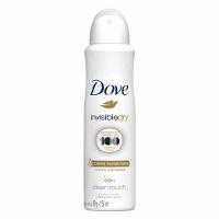DESODORANTE ANTITRANSPIRANTE FEMININO AEROSOL DOVE INVISIBLE DRY 150ML - 1