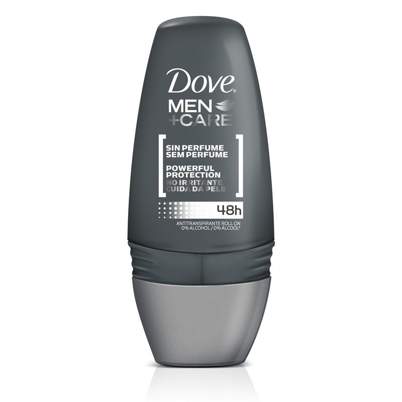 DESODORANTE ANTITRANSPIRANTE ROLL-ON DOVE MEN+CARE SEM PERFUME 50ML - 1