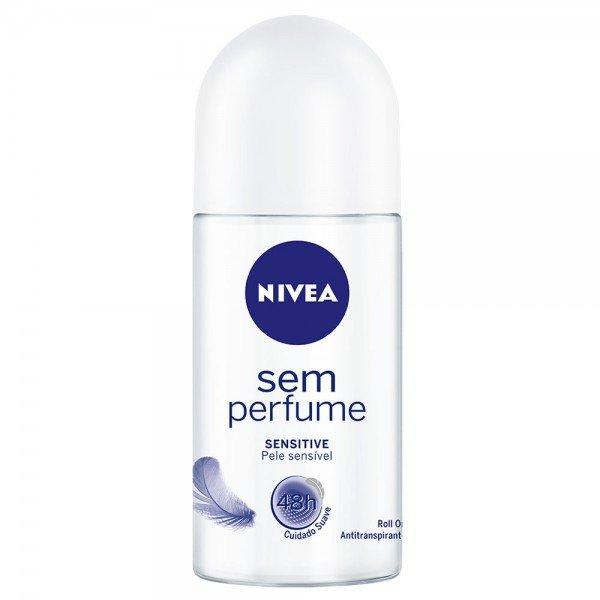DESODORANTE ANTITRANSPIRANTE ROLL-ON NIVEA SEM PERFUME 50ML - 1