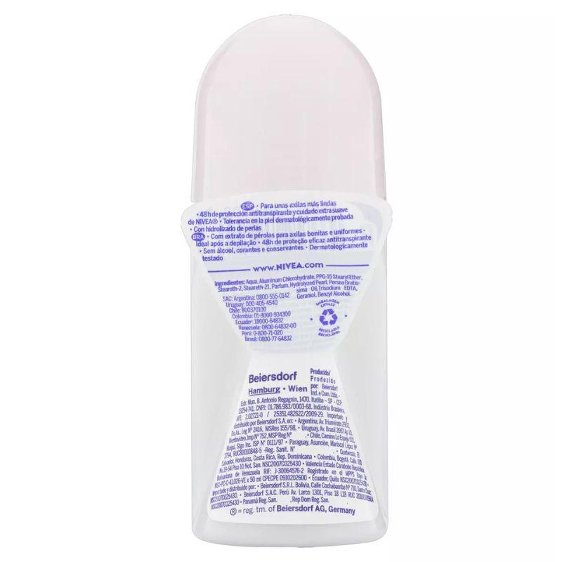 Desodorante Antitransprante Roll-on Nivea Invisible Black & White Clear Feminino 50ml - 3
