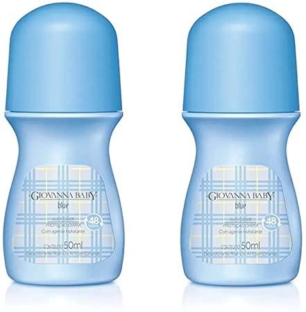 KIT DESODORANTE ROLL-ON GIOVANNA BABY BLUE 2 UNIDADES - PREÇO DIFERENCIADO NA 2ª UNIDADE - 2