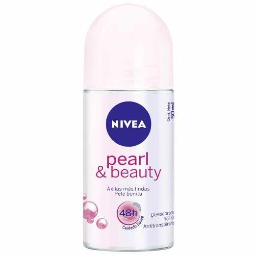 DESODORANTE ANTITRANSPIRANTE ROLL ON NIVEA PEARL & BEAUTY 50ML - 1