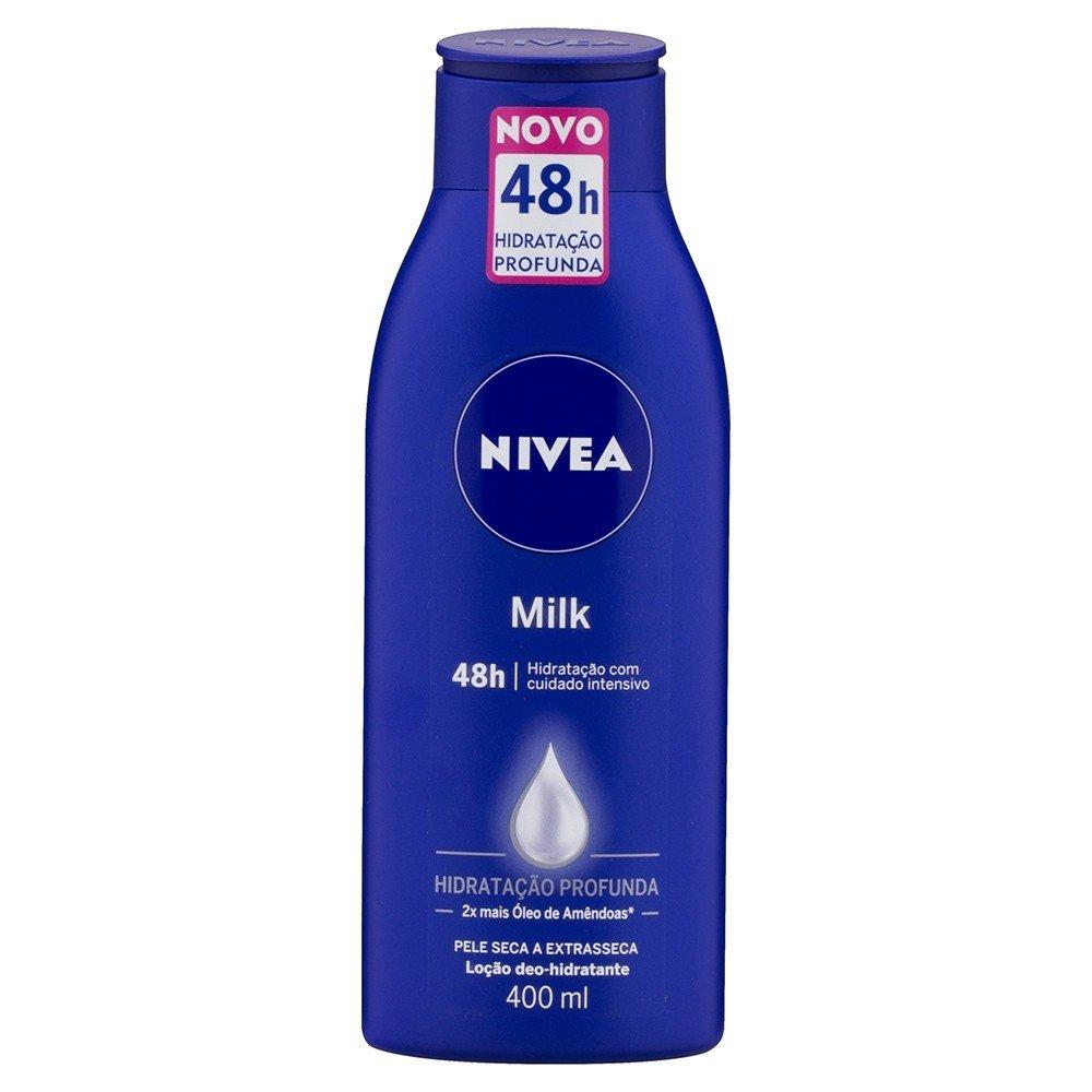 LOÇÃO HIDRATANTE NIVEA MILK HIDRATAÇÃO PROFUNDA 400ML - 1