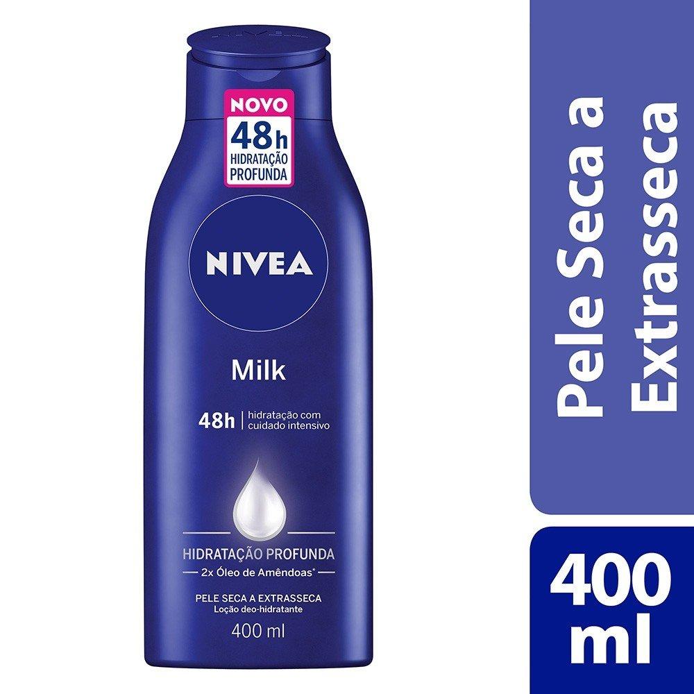 LOÇÃO HIDRATANTE NIVEA MILK HIDRATAÇÃO PROFUNDA 400ML - 2
