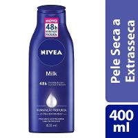 LOÇÃO HIDRATANTE NIVEA MILK HIDRATAÇÃO PROFUNDA 400ML - 2