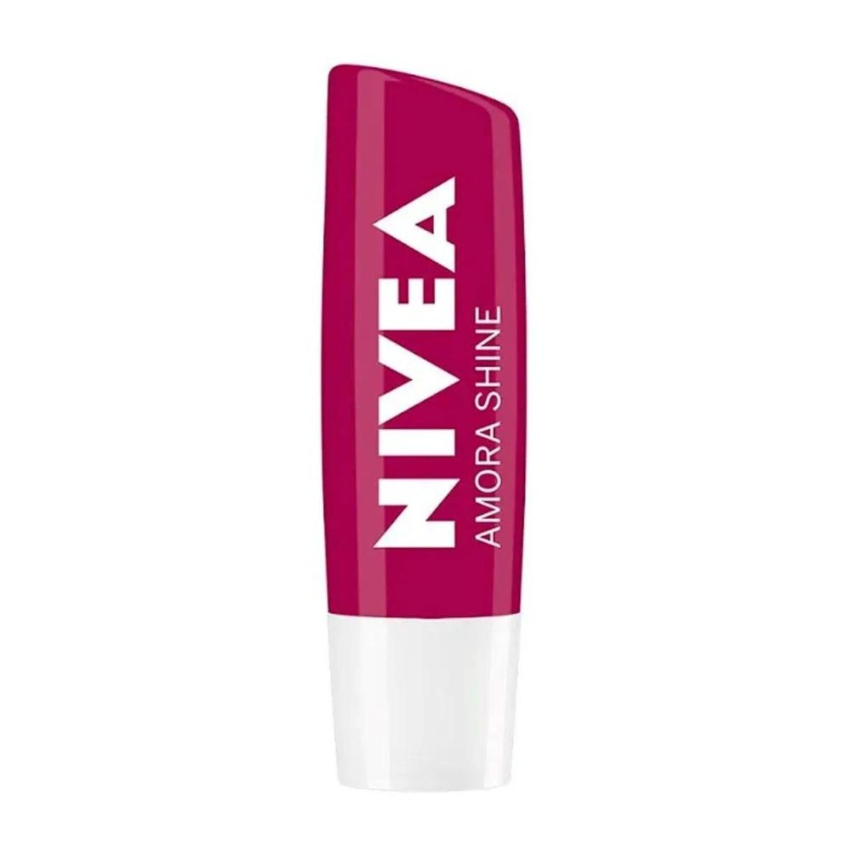 Protetor labial nivea shine amora shine 4,8g - 3