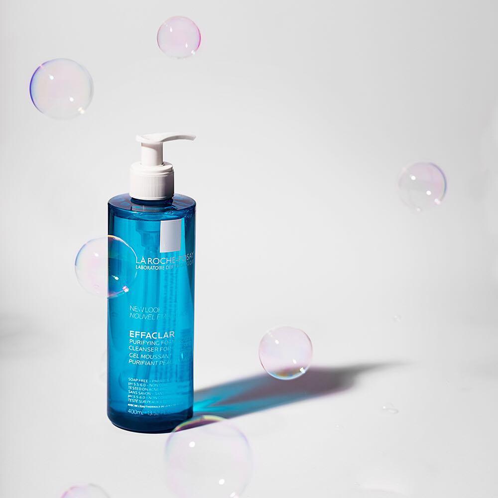 GEL DE LIMPEZA FACIAL CONCENTRADO PARA PELES OLEOSAS OU ACNEICAS LA ROCHE-POSAY EFFACLAR 300G - 4