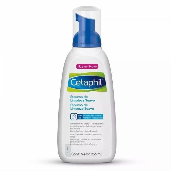 ESPUMA DE LIMPEZA FACIAL CETAPHIL SUAVE 236ML - 1