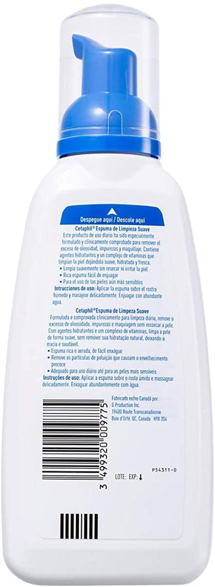 ESPUMA DE LIMPEZA FACIAL CETAPHIL SUAVE 236ML - 2