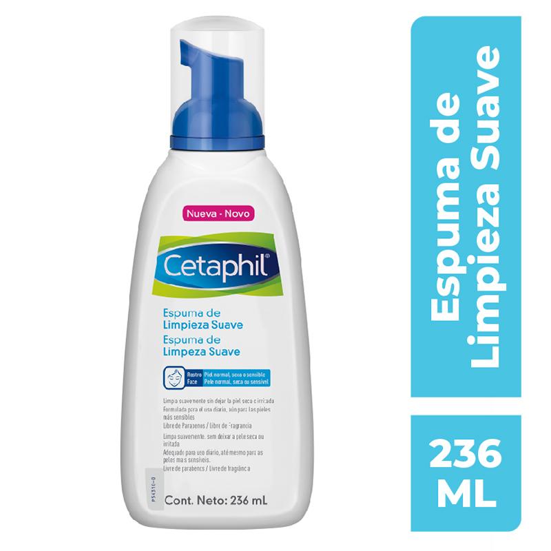 ESPUMA DE LIMPEZA FACIAL CETAPHIL SUAVE 236ML - 3