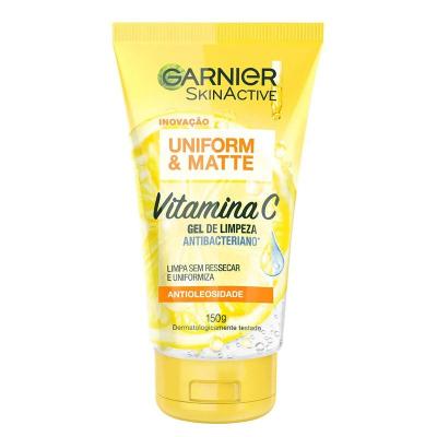 Gel De Limpeza Facial Antibacteriano Vitamina C Garnier 150G