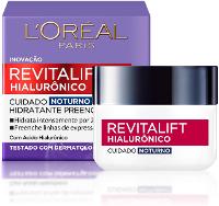 L'oréal Paris Creme Anti-Idade Revitalift Hialurônico Noturno 49g - 2