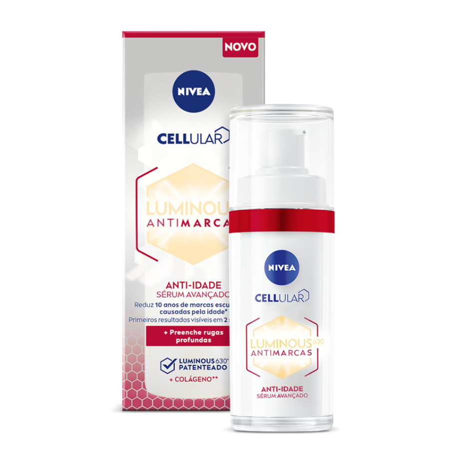 Sérum Facial Nivea Cellular Luminous 630® Antimarcas Anti-idade 30ml - 1