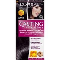TINTURA CASTING CREME GLOSS - COR 200 PRETO 1 UNIDADE - 1