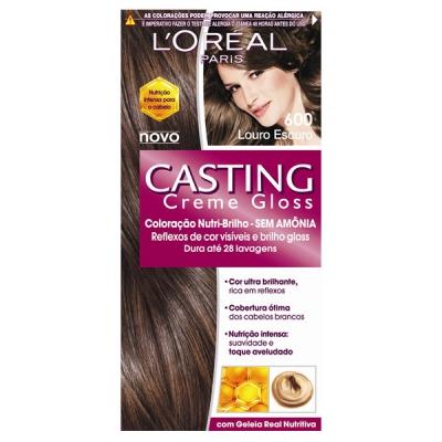 TINTURA SEMI-PERMANENTE CASTING CREME GLOSS 600 LOURO ESCURO L’ORÉAL - 1