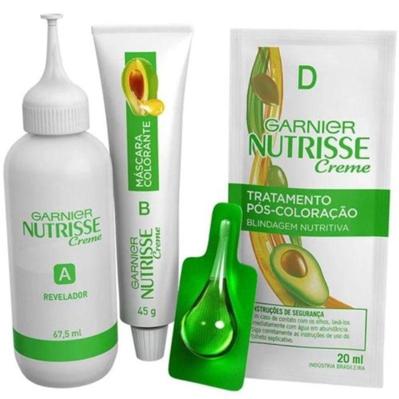 TINTURA GARNIER PERMANENTE NUTRISSE CREME 60 AVEIA - 3