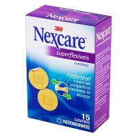 CURATIVO 3M NEXCARE SUPERFLEXÍVEIS REDONDO 15 UNIDADES - 1