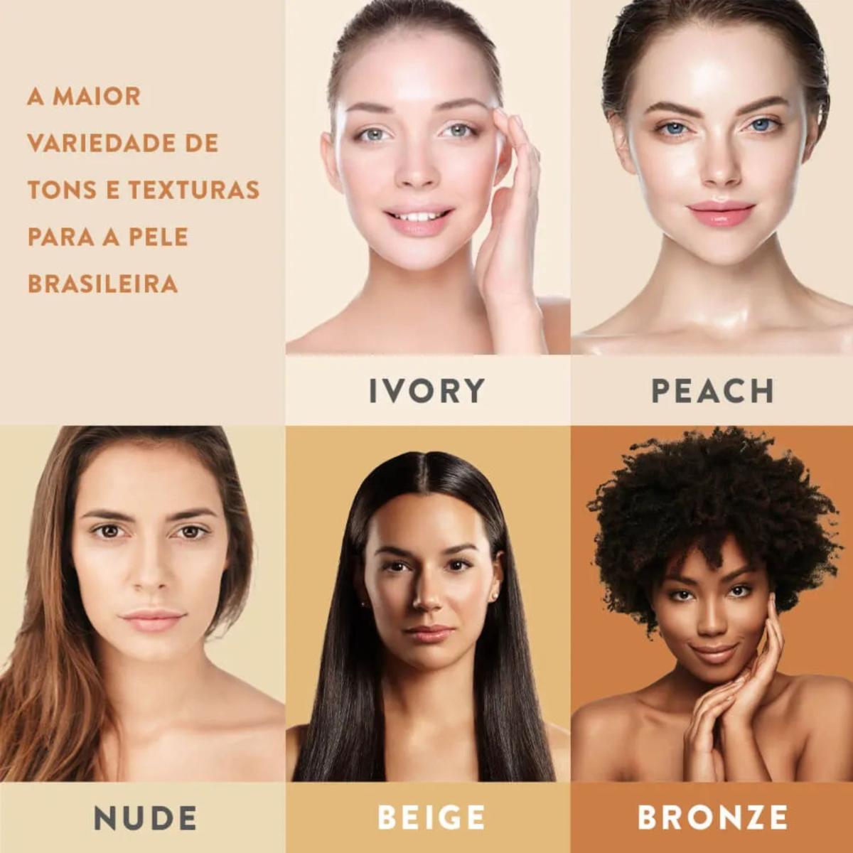 Adcos Protetor Solar Clareador FPS 70 Peach Fluído 40ml - 6