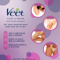 Creme Depilatório Veet Pure & Fresh Pele Normal 200ml