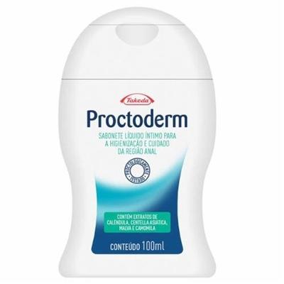 Proctoderm Sabonete Líquido Íntimo Higienização E Cuidado 100ml