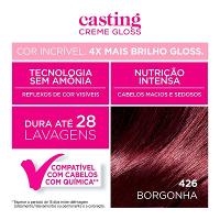 TINTURA SEMI-PERMANENTE CASTING CREME GLOSS 426 BORGONHA 1 UNIDADE - 2