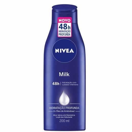 LOÇÃO DEO-HIDRATANTE NIVEA MILK HIDRATAÇÃO PROFUNDA 200ML - 1