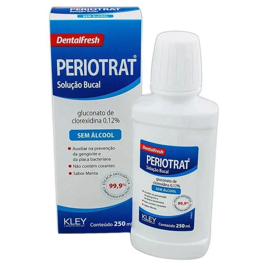 SOLUÇÃO ANTISSÉPTICA BUCAL PERIOTRAT SEM ÁLCOOL 250ML - 2