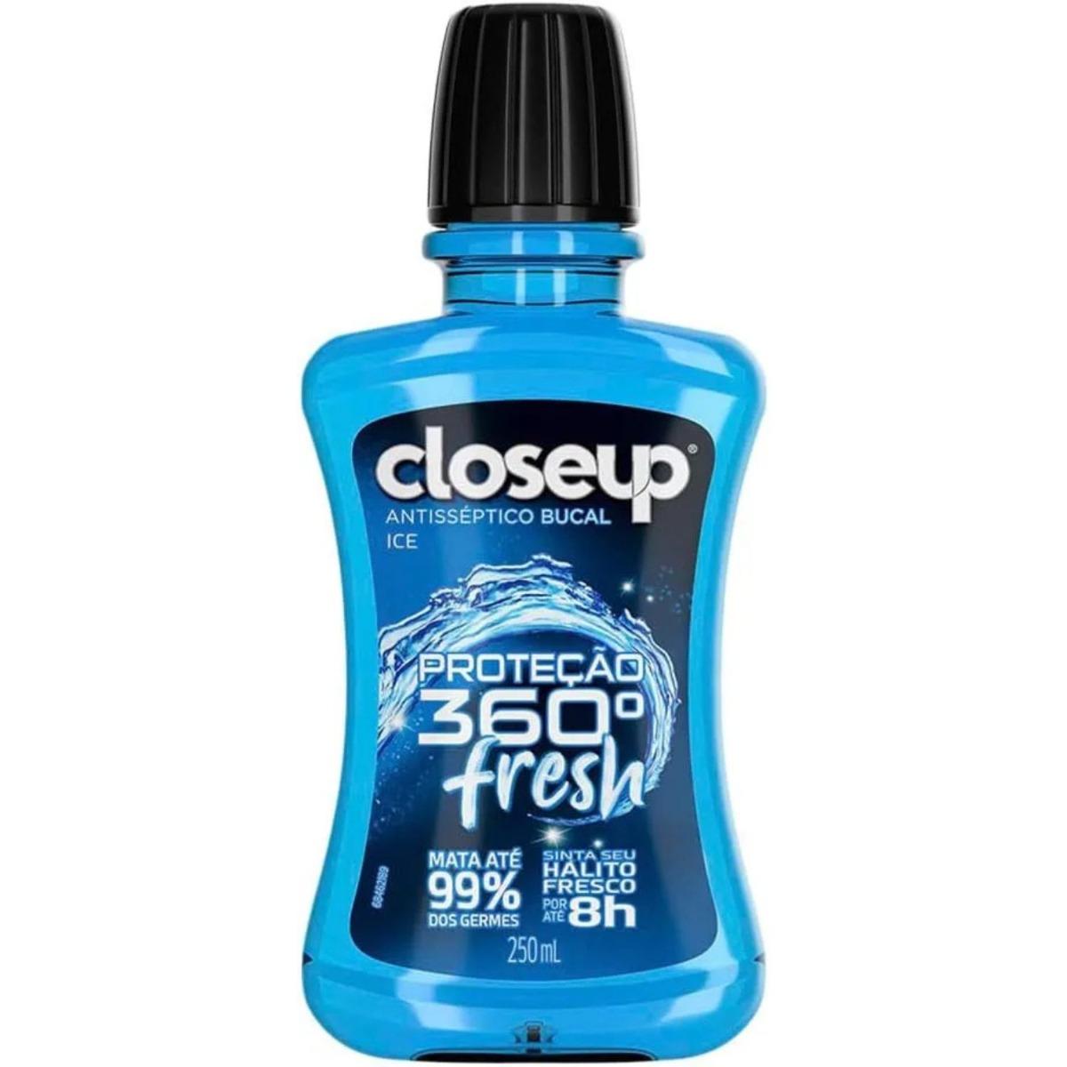 Close Up Enxaguante Bucal Ice Com Álcool 250ml - 1
