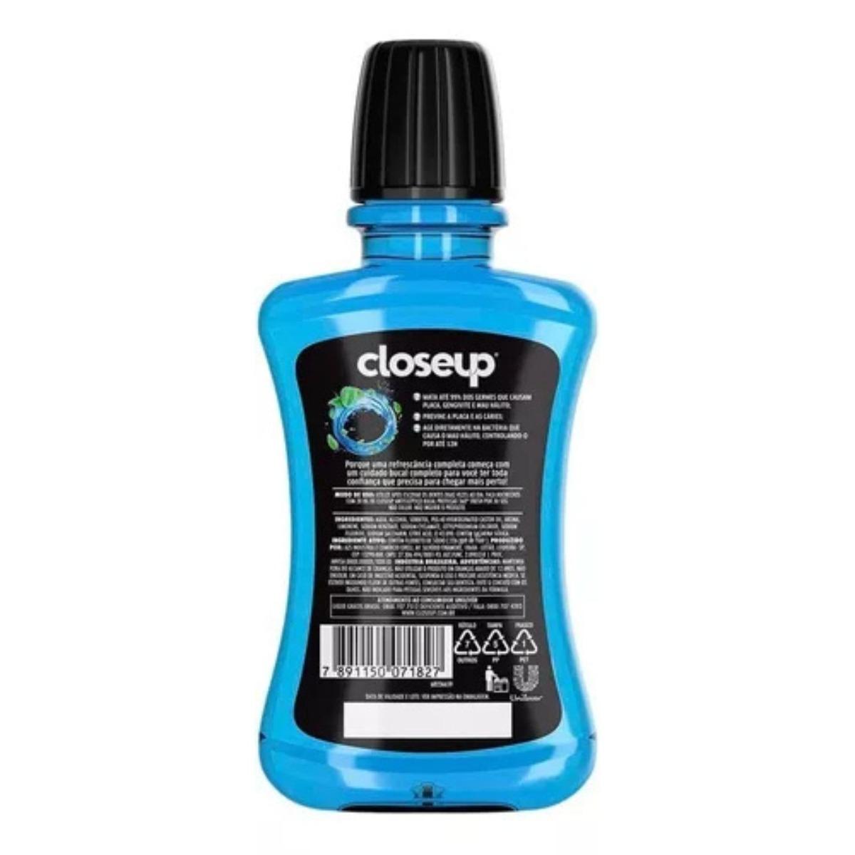 Close Up Enxaguante Bucal Ice Com Álcool 250ml - 3