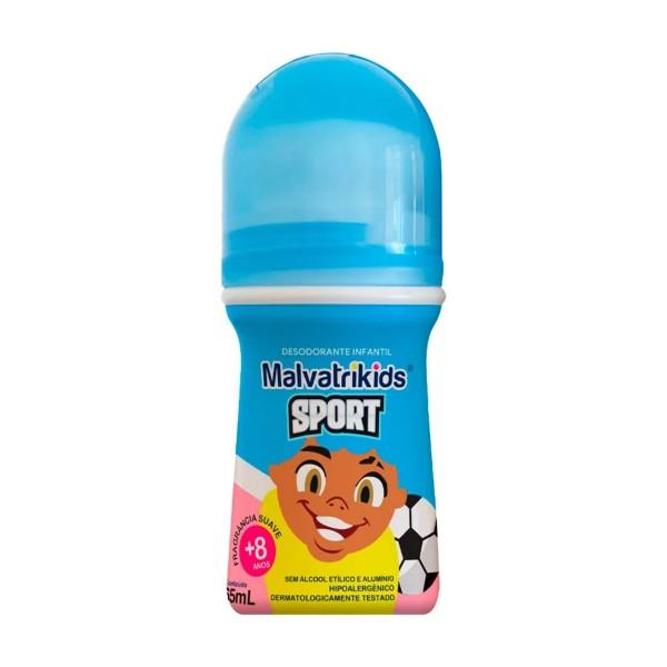 Desodorante Roll-On Infantil Sport Malvatrikids 65Ml - 1