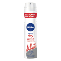 Desodorante Nivea Active Dry Comfort 72h Antitranspirante Aerosol 200ml - 1